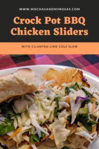 Easy BBQ Chicken Sliders