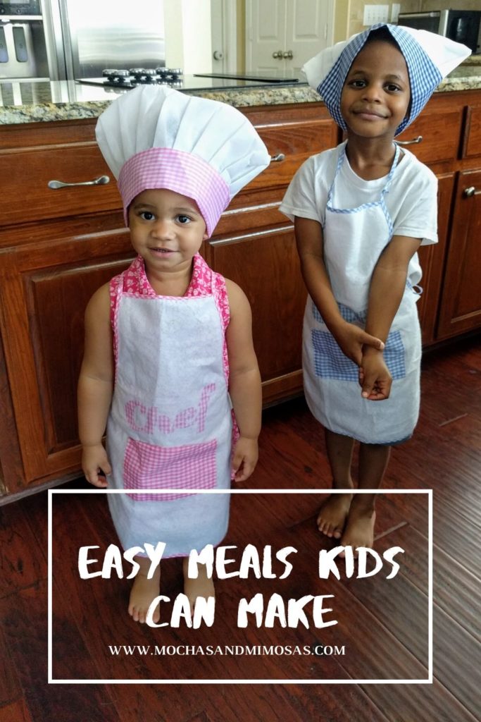 cooking with the kids