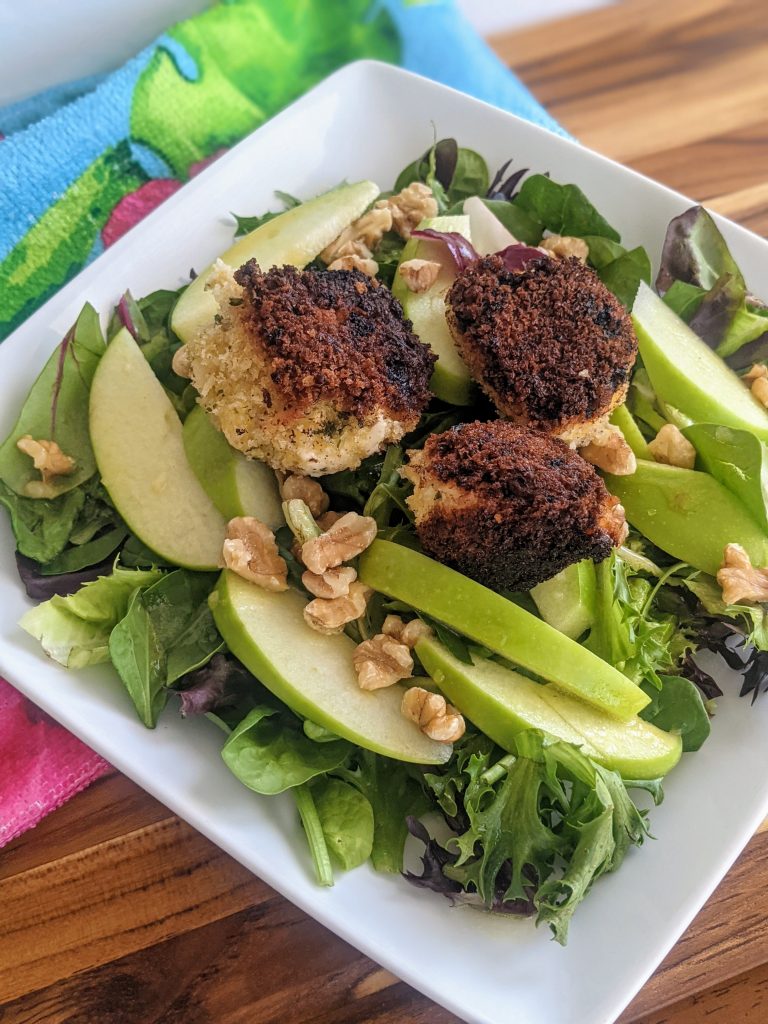 fried goat cheese salad
