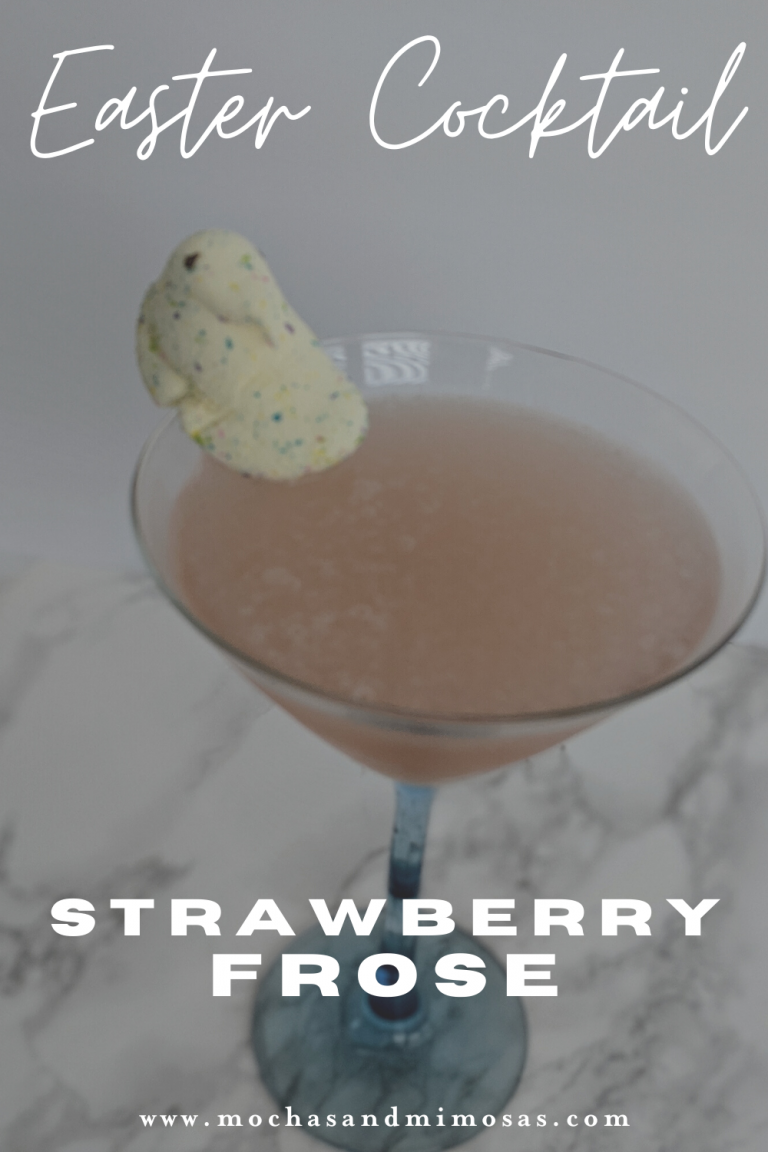 Easy Easter Cocktail Strawberry Frose