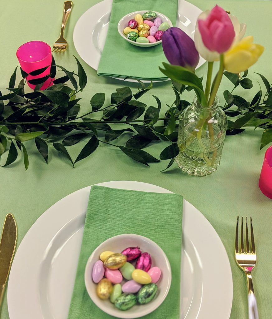 spring table scape ideas