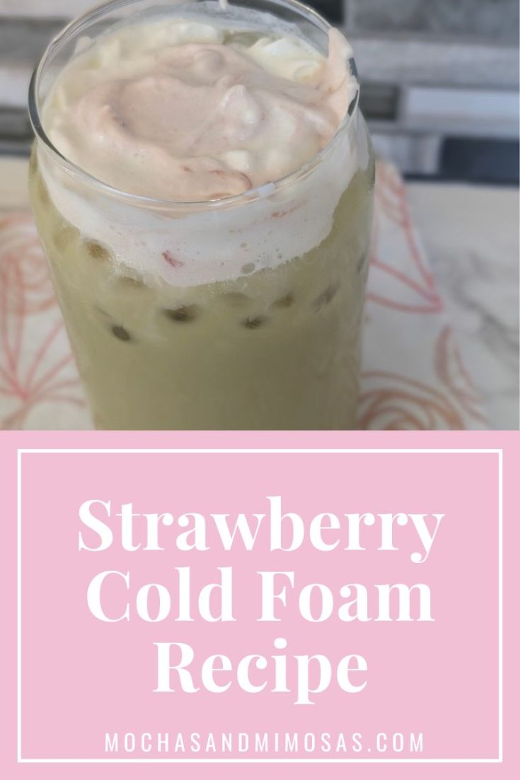 Strawberry Cold Foam Recipe