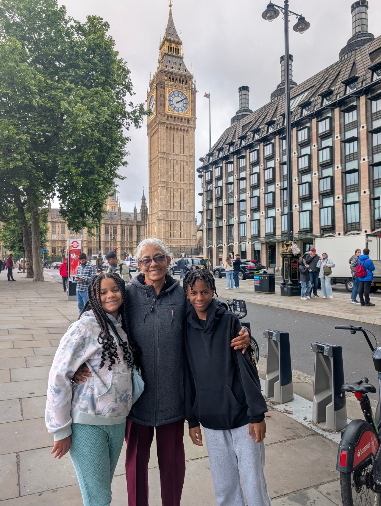  Multigenerational family trip to London