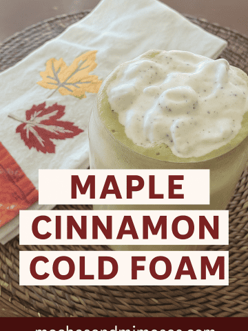 Maple Cinnamon Cold Foam